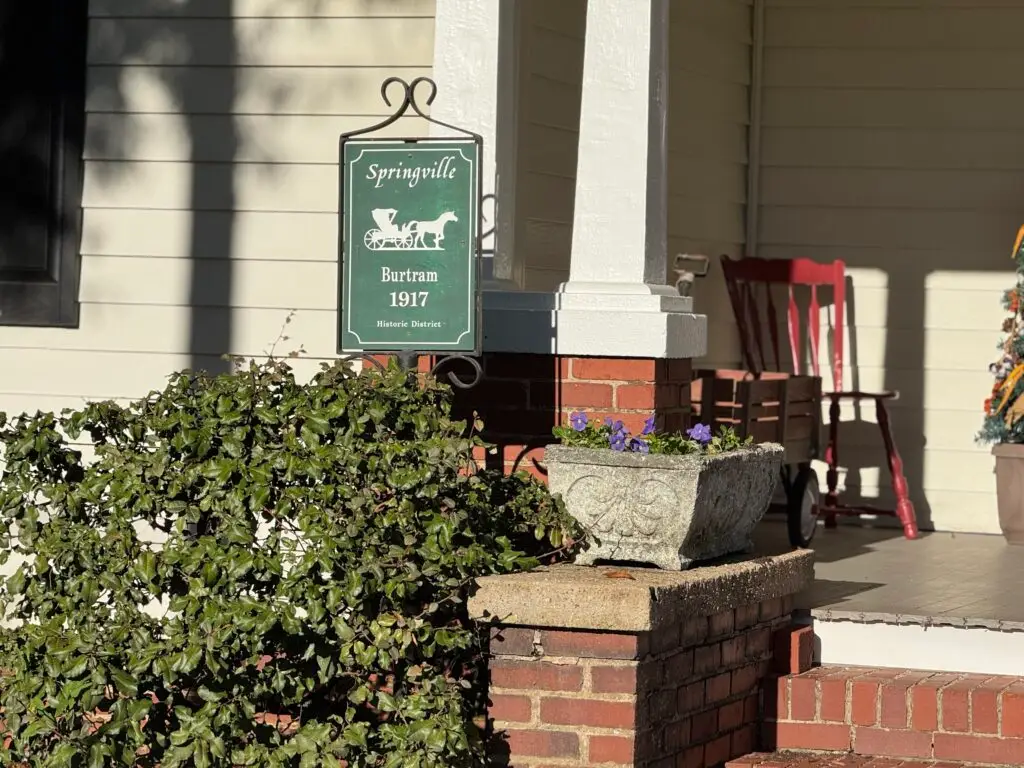 Burtram 1917 Historic District Sign